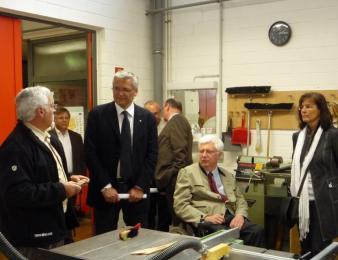 29. April 2009; Besuch mit meinem Bundestagskollegen Hubert Hüppe im CJD Erfurt