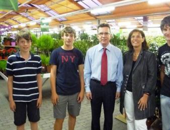 Es freute mich sehr, dass ich Dr. Thomas de Maizére am 19. August 2009 zu einer gemeinsamen Veranstaltung in Erfurt begrüßen konnte.