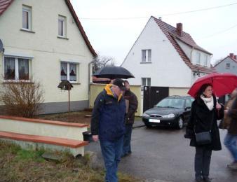 12. März 2009; Vorortbegehung in Hochstedt. 