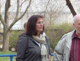 6. April 2009; 1. Spatenstich in der Regelschule 25 in Erfurt